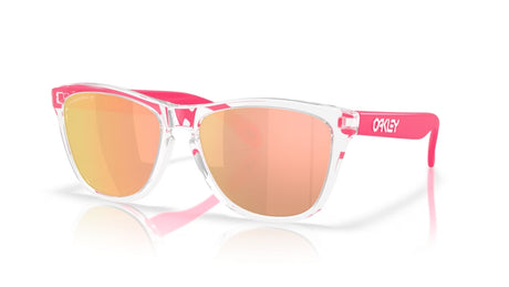 Oakley-Frogskins-Neon-Pop-Collection-Clear-Prizm-Rose-Gold