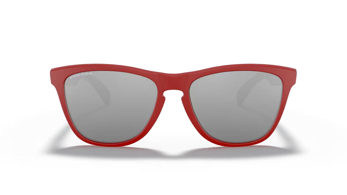 Oakley Frogskins Origins Matte Redline Matte Black Prizm Black voorzijde