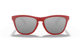 Oakley Frogskins Origins Matte Redline Matte Black Prizm Black voorzijde