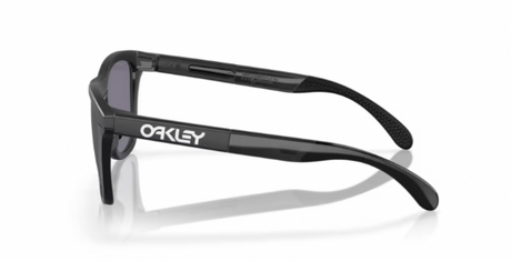 Oakley Frogskins Range Matte Black/ Prizm Grey zijkant