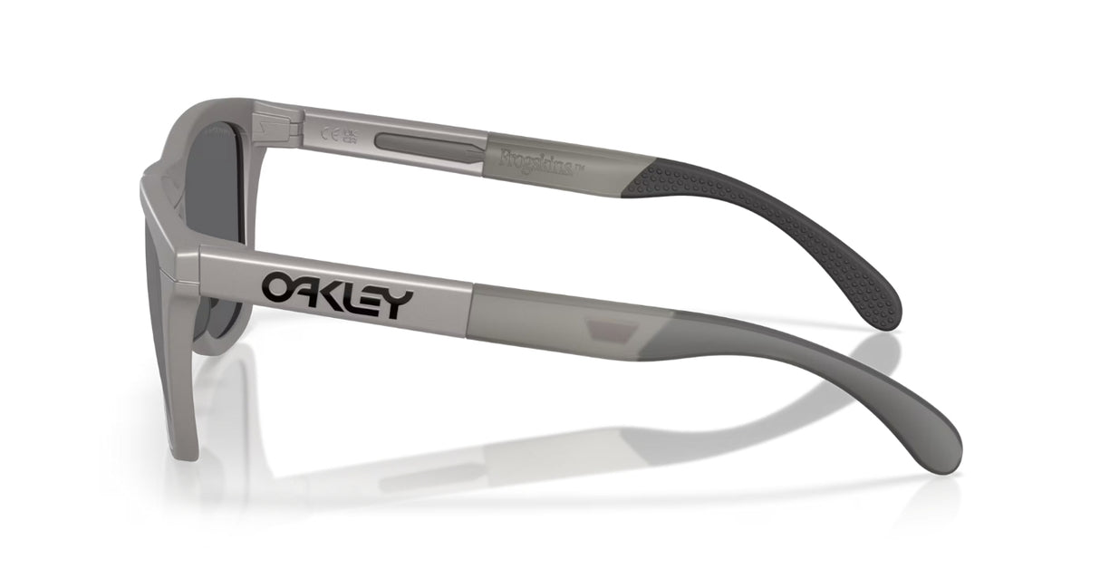 Oakley-Frogskins-Range-Titanium-Prizm-Black-Polarized-Zijaanzicht