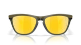 Oakley-Frogskins-Range-XL-Dark-Brush-Olive-Ink-Prizm-24K-Polarized-Voorzijde