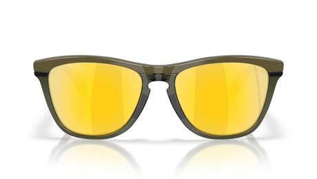 Oakley-Frogskins-Range-XL-Dark-Brush-Olive-Ink-Prizm-24K-Polarized-Voorzijde