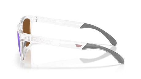 Oakley-Frogskins-Range-XL-Matte-Clear-Prizm-Violet-zijaanzicht