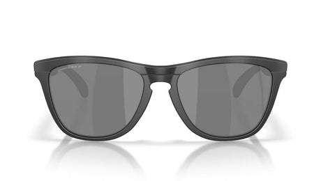 Oakley-Frogskins-Range-XL-Matte-Tortoise Smoke-Matte-Black-Prizm-Black-Polarized-Voorzijde