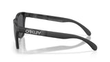 Oakley-Frogskins-Range-XL-Matte-Tortoise Smoke-Matte-Black-Prizm-Black-Polarized-Zijaanzicht