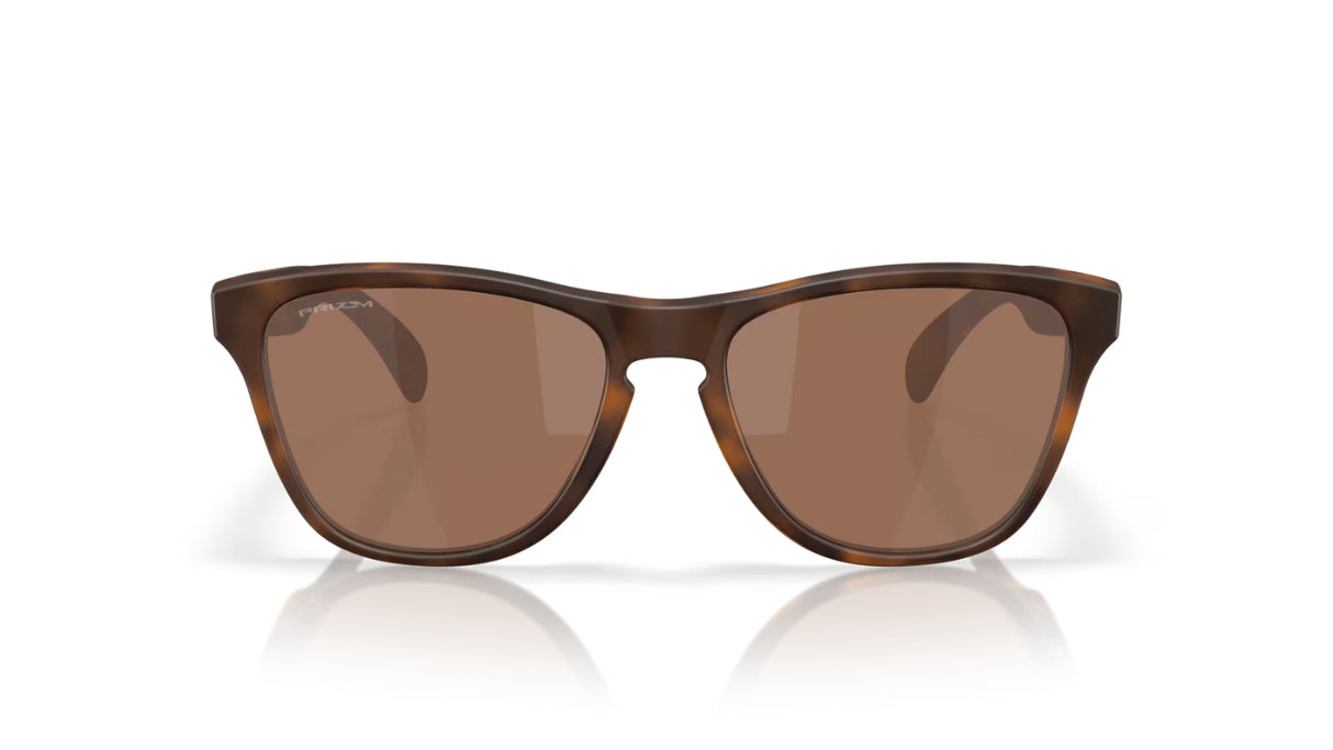 Oakley Frogskins S (small) Matte Tortoise Prizm Tungsten  voorzijde