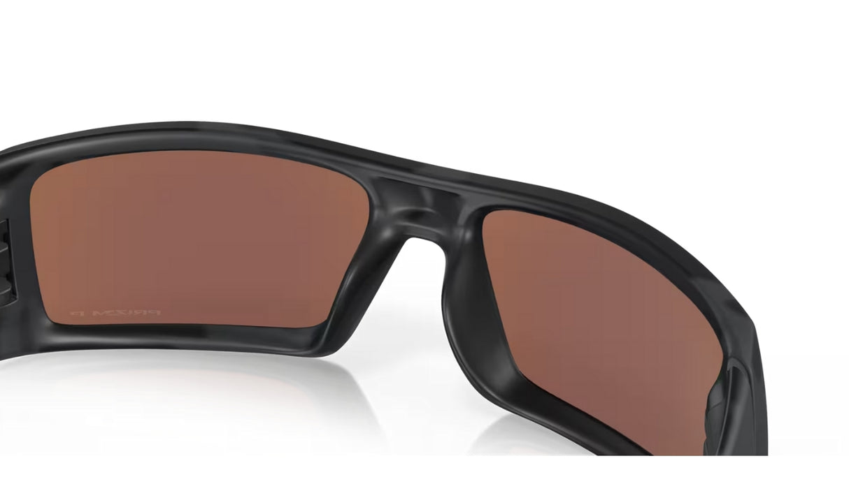 Oakley Gascan Matte Black Camo Prizm Deep Water Polarized achterzijde