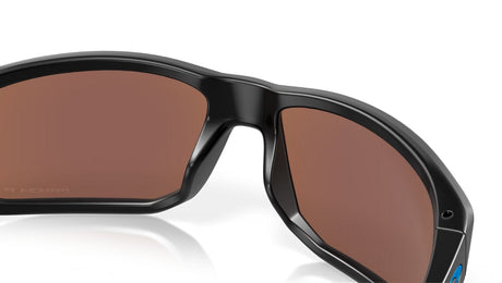 Oakley Gibston Matte Black/ Prizm Deep H2O Polarized Achterkant