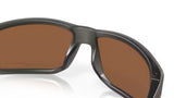 Oakley Gibston Matte Grey Smoke/ Prizm Tungsten Polarized Achterkant