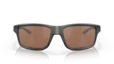 Oakley Gibston Matte Grey Smoke/ Prizm Tungsten Polarized Voorkant