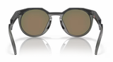 Oakley HSTN L Matte Carbon Prizm Ruby achterzijde