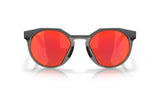 Oakley HSTN L Matte Carbon Prizm Ruby voorzijde