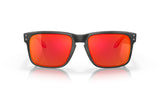 Oakley Holbrook Black Camo/ Prizm Ruby vooraanzicht