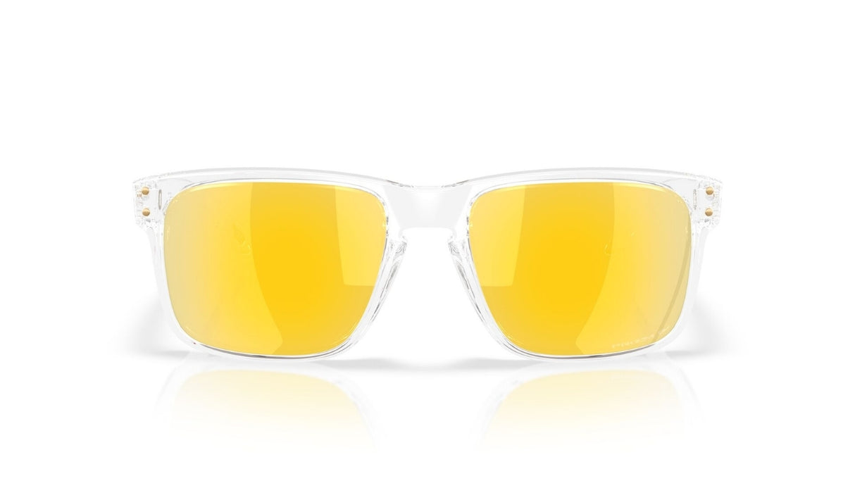 Oakley-Holbrook-Clear-Prizm-24K-Polarized