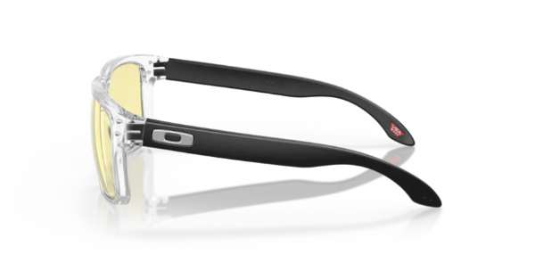 Oakley Holbrook Clear/ Prizm Gaming Zijkant