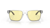 Oakley-Holbrook-Clear-Prizm-Gaming-voorzijde