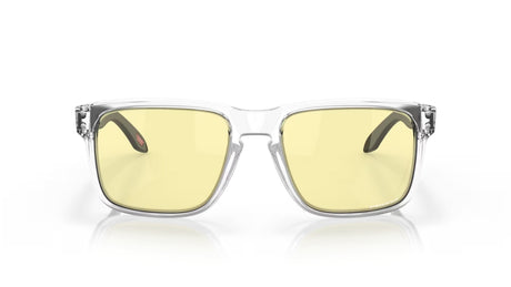 Oakley-Holbrook-Clear-Prizm-Gaming-voorzijde