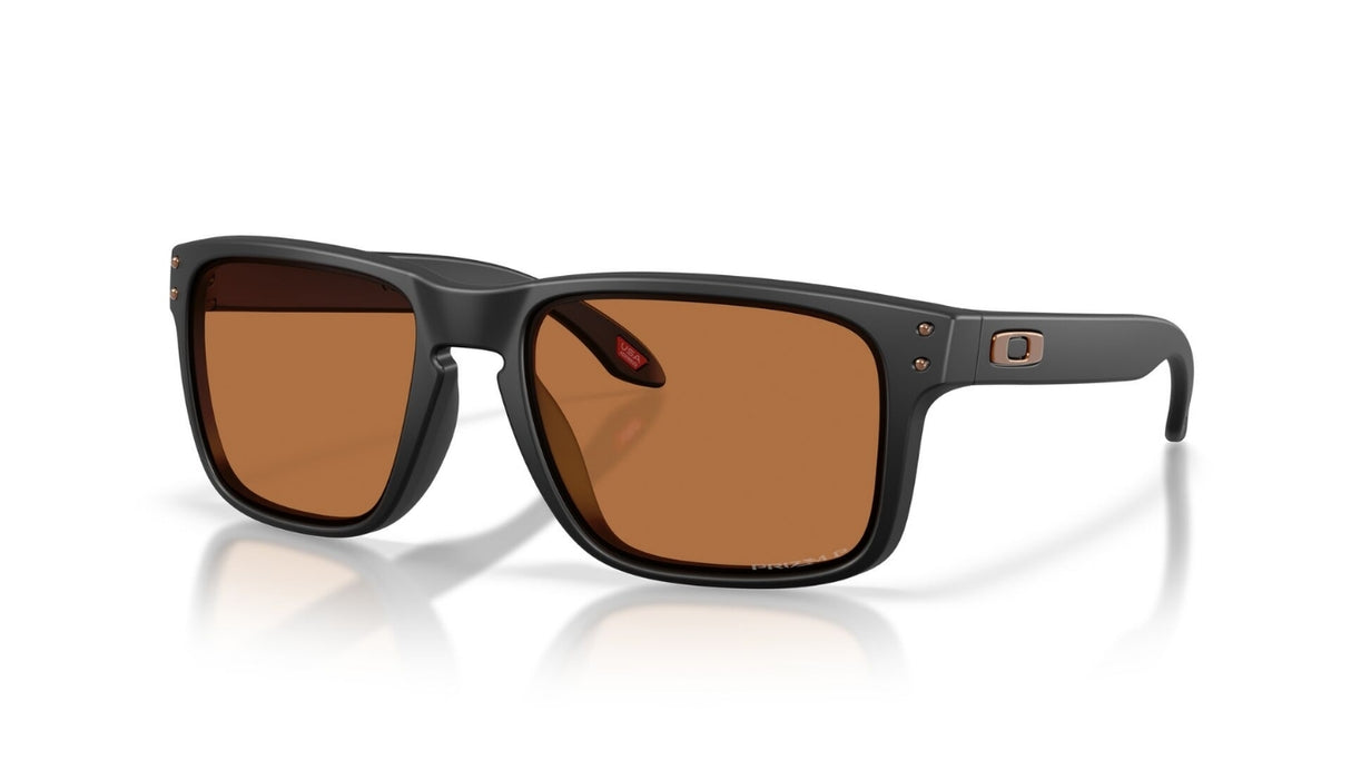 Oakley-Holbrook-Matte-Black-Prizm-Bronze-Polarized