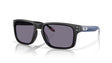 Oakley-Holbrook-Matte-Black-Prizm-Grey schuin