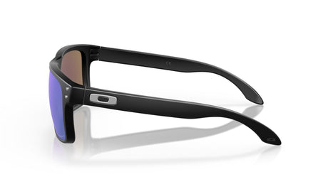 Oakley-Holbrook-Matte-Black-Prizm-Sapphire-Polarized-zijaanzicht