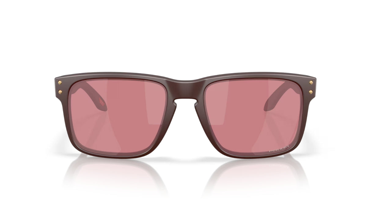 Oakley-Holbrook-Matte-Grenache-Prizm-Dark-Golf-vooraanzicht
