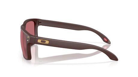 Oakley-Holbrook-Matte-Grenache-Prizm-Dark-Golf-zijaanzicht