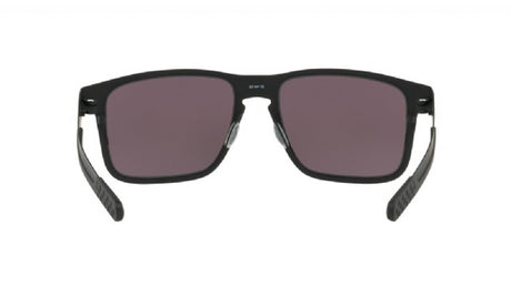 Oakley Holbrook Metal Matte Black Prizm Grey achterzijde