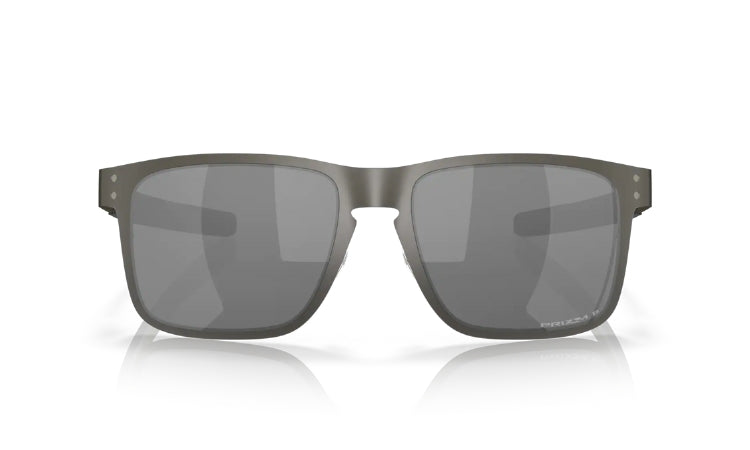 Oakley Holbrook Metal Matte Gunmetal/ Prizm Black Polarized voorkant