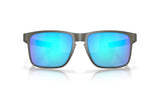 Oakley Holbrook Metal Matte Gunmetal Prizm Sapphire Polarized voorzijde
