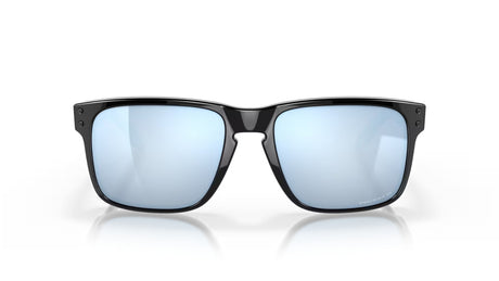 Oakley-Holbrook-Polished-Black-Prizm-Deep-H20-Polarized-vooraanzijde