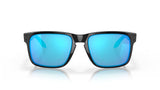 Oakley-Holbrook-Polished-Black-Prizm-Sapphire-Iridium-vooraanzijde