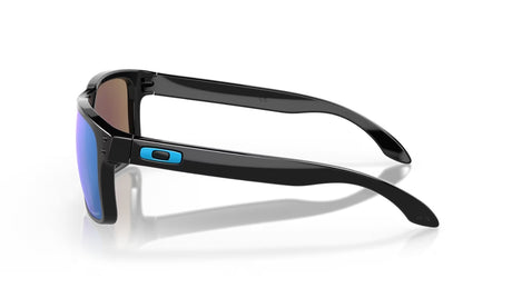 Oakley-Holbrook-Polished-Black-Prizm-Sapphire-Iridium-zijaanzicht