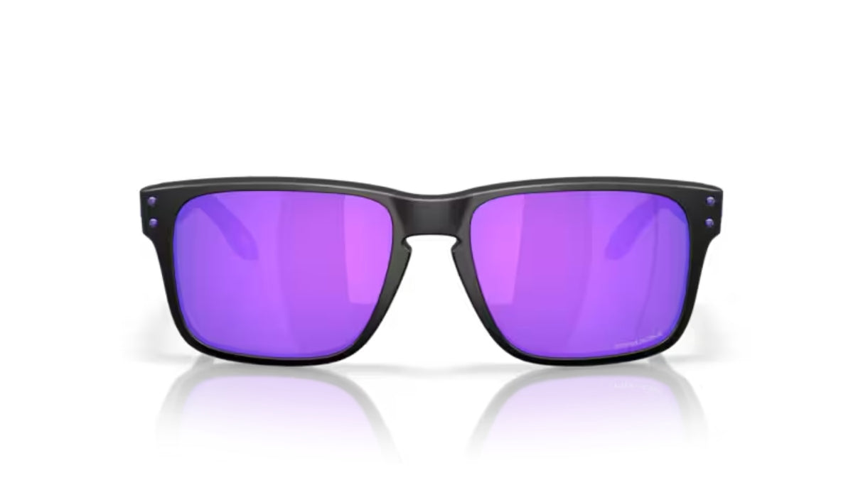 Oakley-Holbrook-S-Matte-Black-Prizm-Violet-voorkant