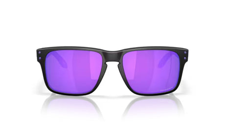 Oakley-Holbrook-S-Matte-Black-Prizm-Violet-voorkant