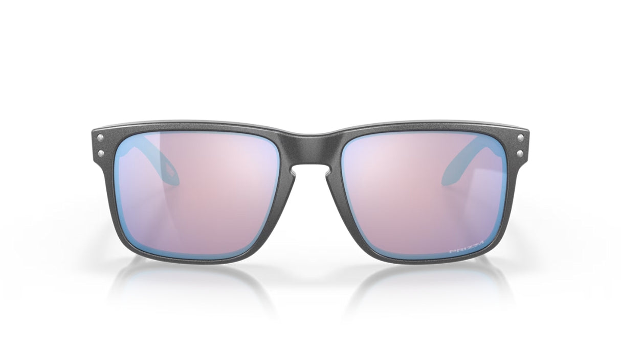 Oakley-Holbrook-Steel-Prizm-Snow-Sapphire-vooraanzijde