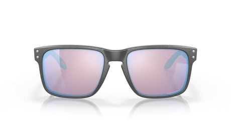 Oakley-Holbrook-Steel-Prizm-Snow-Sapphire-vooraanzijde