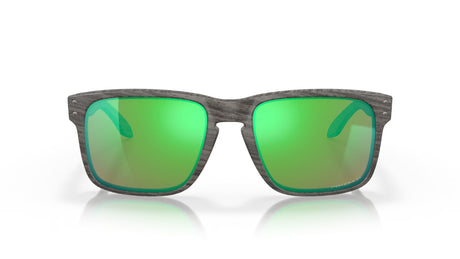 Oakley-Holbrook-Woodgrain-Prizm-Shallow-Water-Polarized-vooraanzicht