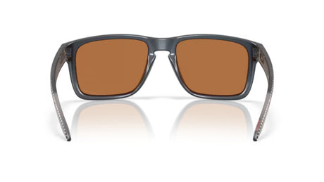 Oakley Holbrook XL Blue Steel/ Prizm Bronze Polarized achterkant