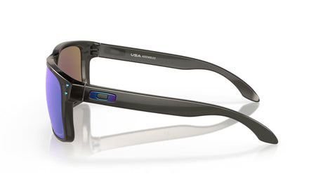 Oakley Holbrook XL Grey Smoke Prizm Sapphire Polarized zijaanzicht