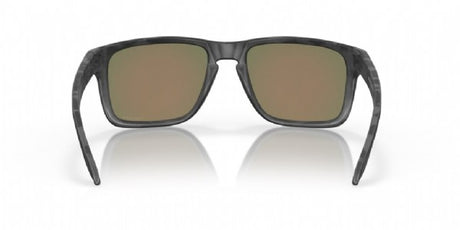 Oakley Holbrook XL Matte Black Camo Prizm Ruby achterzijde