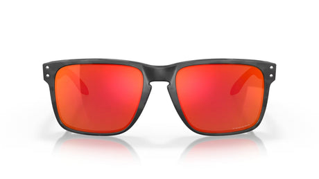 Oakley Holbrook XL Matte Black Camo Prizm Ruby voorzijde