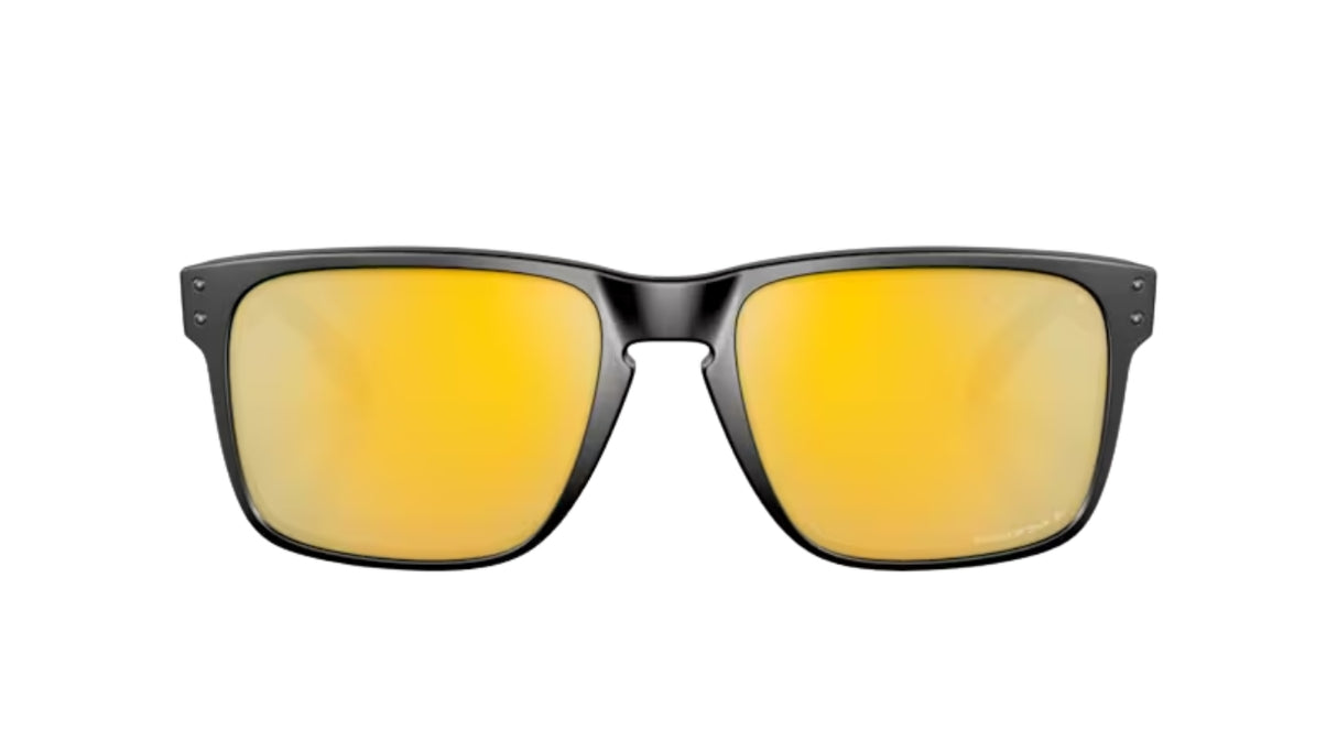 Oakley Holbrook XL Matte Black/ Prizm 24K Polarized Voorkant
