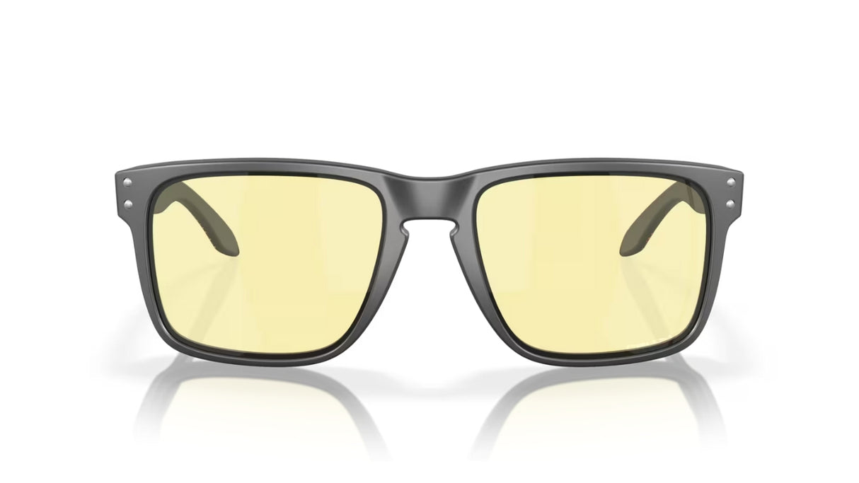 Oakley  Holbrook XL Matte Carbon Prizm Gaming voorzijde