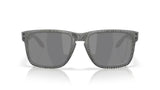 Oakley Holbrook XL Matte Grey Ink Fingerprint/ Prizm Black Polarized voorkant