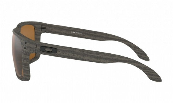 Oakley Holbrook XL Woodgrain/ Prizm Tungsten Polarized Zijkant