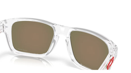 Oakley Holbrook XXS Polished Clear Prizm Ruby achterzijde 