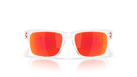 Oakley Holbrook XXS Polished Clear Prizm Ruby voorzijde