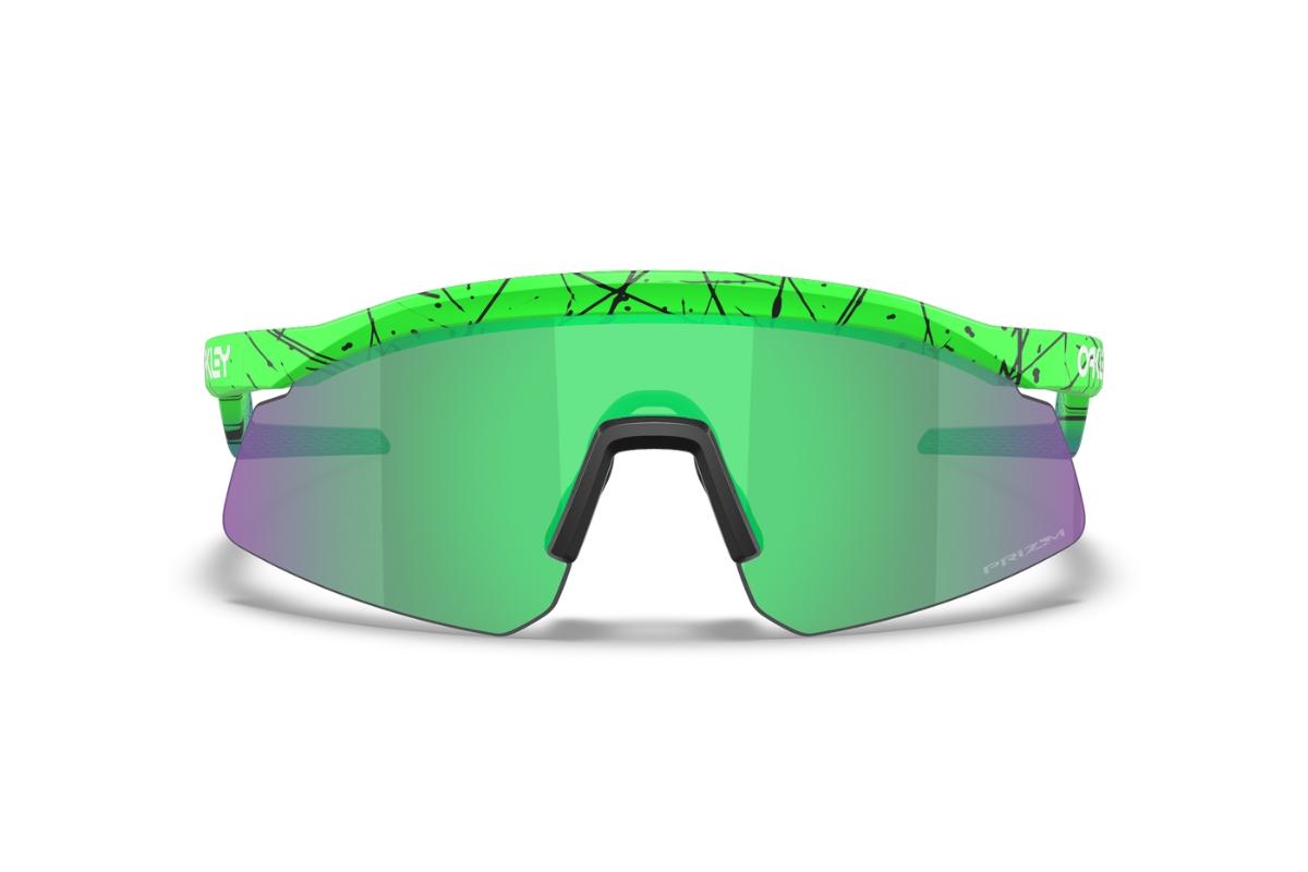 Oakley-Hydra-80s-Green-With-Black-Speed-Splat-Prizm-Jade-voorkant