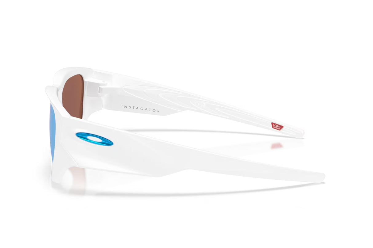 Oakley Instagator Matte White/ Prizm Deep Water Polarized